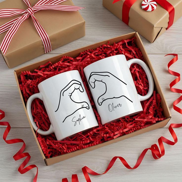 Costumize Printed Couple Mugs