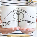 Costumize Printed Couple Mugs