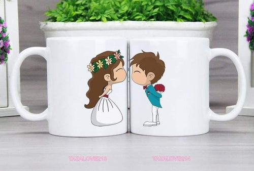 Costumize Printed Couple Mugs